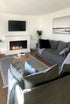 Ecosmart Fire Flex 122SS.BX2 Single Sided Fireplace Insert - Black Finish / Stainless Steel Burner - ESF.FX.122SS.BX2
